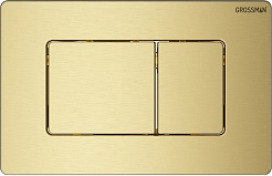 Grossman Инсталляция для подвесного унитаза Classic 97.04.32M с клавишей смыва золото сатинированное – фотография-8